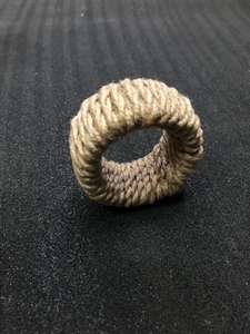 Porte-serviettes en rotin tressé bohème, style bohème, décoration de table écologique pour mariage - Product Image 6