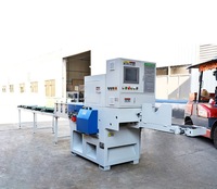 Machine de nettoyage de bord CNC automatique intelligente pour la modification des coins du bois, coupe de bord sans poussière infrarouge