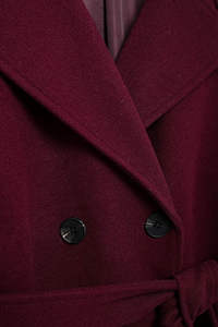 Ventes en gros de manteaux d'hiver pour femmes, sur mesure avec logo, col à capuche et décoration en fourrure, style décontracté, laine - Product Image 2