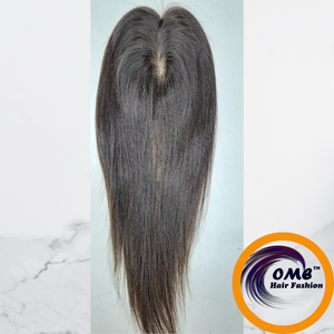 Topper de pelo indio Remy hecho a mano para mujer, cierre de Base de seda 100%, aspecto de cuero cabelludo Natural, suministro ligero al por mayor - Product Image 4