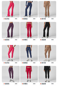 Set da allenamento da donna 2 pezzi per t-shirt atletica <span class=keywords><strong>Leggings</strong></span> a vita alta con abbinamento Set di abbigliamento abbigliamento attivo per allenamento e Yoga outfit - Product Image 4