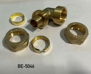 Raccord de tuyauterie en laiton BELLP 22x22mm, coude mâle résistant à la corrosion, fabriqué en Inde, pour fournitures de plomberie - Product Image 1