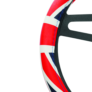 Housse de volant avec drapeau britannique - Product Image 4