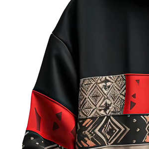 Sudaderas con capucha cómodas para hombre de alta calidad con logotipo personalizado Ropa de invierno con diseño de logotipo frontal con cuello con capucha - Product Image 6