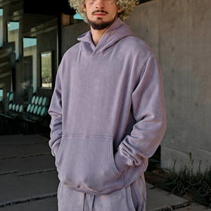 Sudaderas Extra Grandes Personalizadas para Hombre, Estilo Urbano Clásico, Tela Suave y Lisa, Atuendo Diario Cómodo, OEM ODM - Product Image 6