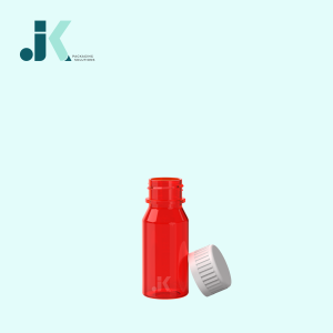 Botellas de plástico de 30ml de jarabe ovalado PET de la mejor calidad de fábrica de Vietnam con tapa CR Color ámbar OEM ODM Servicio M0744 - Product Image 1