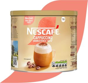 NESCAFÉ Cappuccino Sabor Sin Azúcar Café Instantáneo Lata de 1 kg - Product Image 6