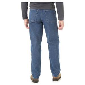 Maden กางเกงยีนส์ผู้ชายวินเทจขายาว15.6ออนซ์, กางเกงยีนส์ขากว้างพร้อมซิป YKK กางเกงยีนส์ทรงตรงพอดีตัวสำหรับฤดูใบไม้ร่วงและฤดูหนาว - Product Image 5