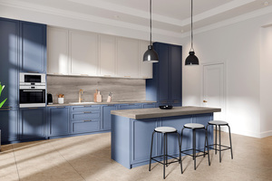 Comptoirs de cuisine et salle de bain sur mesure en quartz Calacatta, prédécoupés, pour projets hôteliers (Carrara Calacata) - Product Image 1