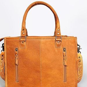 Manta de sillín, bolso de mano bohemio con flecos de cuero de la mejor calidad, elegante bolso tallado a mano, bolsos superventas para bolso de mujer - Product Image 5