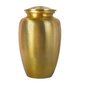 Urna de cremación de latón grande para adultos, hombres y mujeres, urna decorativa de lujo, cenizas de entierro para funerales de hombres y mujeres - Product Image 3