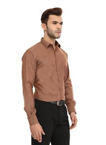 High Quality Mens Brown Button Down Shirt for Casual Wear Workwear <b>Travel</b> and Outdoor Use Available for Affordable Price - Product Image 2