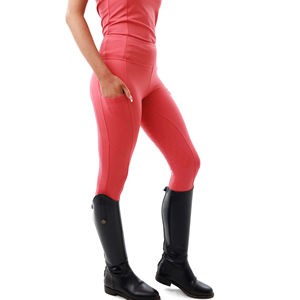 Pantalon d'équitation pour femmes, taille haute, personnalisé, 2025, élastique, skinny, uni, équipement d'équitation - Product Image 4