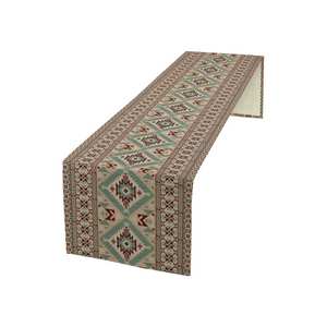 Venta de proveedores indios, manteles de comedor de algodón 100% personalizados, técnica de tejido bordado con impresión Digital - Product Image 4