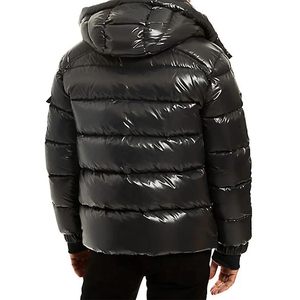 Oem Custom Logo Design Winter Padded Warm <b>Jacket</b> Light Weight Polyester Bubble <b>Puffer</b> <b>Jacket</b> Manufacture - Product Image 5