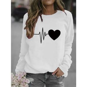Loose Patchwork Long Sleeve Hoodie 2025 <b>Spring</b> Women Long - Product Image 3