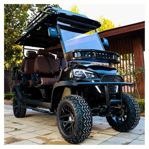 Durable high performance 4 seater lithium battery electric <b>golf</b> cart utility vehicle for resorts campuses estates cheap price - Product Image 1