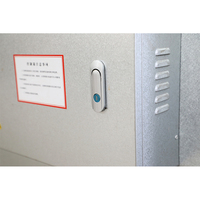 Unidad de Calefacción Industrial Rife DH-D/R5 para Techos Altos, Calentador para Almacenes, Montaje en Techo Suspendido, 380V, Eléctrico, Aleación de Aluminio, Eficiente Energéticamente