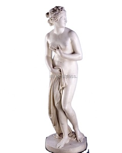 Wholesale custom bathing nude girl marble statue sexy women marble statue marble statue woman