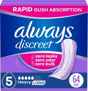 Coussinets d'incontinence toujours discrets pour femmes, forte capacité d'absorption, 48 pièces, vente en gros - Product Image 4