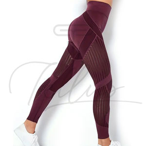 Leggings de Yoga de Cintura Alta hasta el Tobillo para Mujer, Estilo Moderno, Sólidos, Cómodos, Transpirables, de Spandex/Nailon, con Efecto Push-Up - Product Image 6