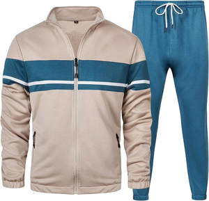 ชุดวอร์มใส่วิ่งของผู้ชายชุดวอร์มใส่ออกกำลังกายแบบลำลองสองชิ้นแบบสลิมฟิต - Product Image 5