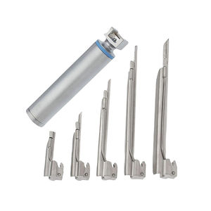 Laryngoscope Macintosh en acier inoxydable personnalisé, lames aiguisées, instrument chirurgical, haute qualité, utilisation hospitalière, approvisionnement en vrac - Product Image 5