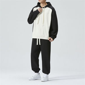 Vêtements de sport Survêtements d'entraînement en polaire Gym Fitness Tech Ensemble deux pièces pour hommes Survêtement cargo survêtement - Product Image 6