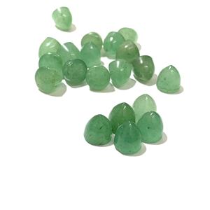 Piedra Preciosa Suelta de Aventurina Verde de 20 mm, 100 % Genuina, de Alta Calidad, Forma de Bala, Certificada por IGI, Natural, Personalizable para la Fabricación de Joyas - Product Image 3