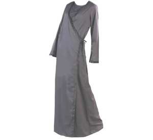 Señoras algodón orgánico ecológico Abaya cómodo abrigo largo elegante etéreo étnico musulmán túnica/Jubah musulmán tradicional - Product Image 1