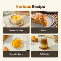 [GARUMASTER] Soupe Crémeuse à la Citrouille Végétalienne à Base de Soja en Poudre, Amande, Avoine, Soja, Naturelle, Instantanée, Remplacement de Repas 120g 3