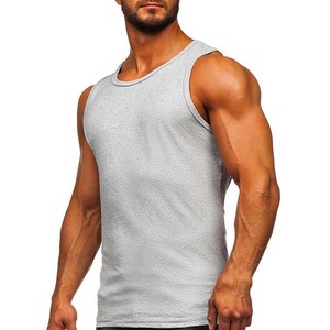Fitness chemise sans manches haute rue été coton respirant vêtements pour hommes Gym Muscle maillots entraînement débardeurs grande taille - Product Image 3