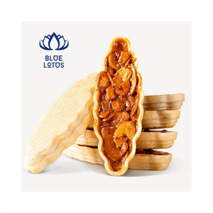 Pastel de barco hecho a mano Vietnam tradicional dulce Aperitivo ideal para la hora del café y el té - Product Image 1