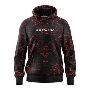 เสื้อฮู้ดดี้ผ้าฟลีซคุณภาพสูง ทรงเข้ารูป ขายส่ง รับผลิตตามแบบ ไซส์ใหญ่ สีพื้น พิมพ์ลายแบบซับลิเมชั่น สำหรับผู้ชาย ใส่สบายในฤดูหนาว - Product Image 1