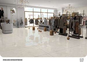 Azulejos de Porcelana con Aspecto de Ónix de Diseño, 600x1200 mm, Acabado Ultra Brillante, Adecuado para Instalación en Paredes y Pisos Interiores de Lujo - Product Image 2