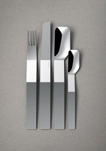 Cubertería de acero inoxidable hecha a mano, tenedor y cuchara de METAL, hecho en la INDIA - Product Image 6