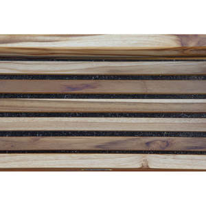 Bañera desechable de bambú de teca terrosa de 29 "con acabado en madera - Product Image 3