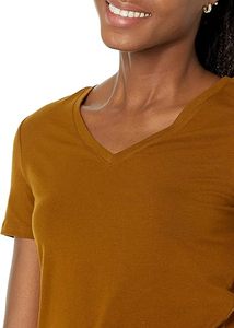 T-shirts ajustés à col en V pour femmes Next Level : Vêtements vierges en gros à manches courtes pour impression et personnalisation - Product Image 3