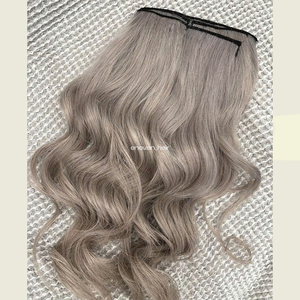 Extensions de cheveux naturels vietnamiens à clipser, fabriquées avec des technologies russes pour un volume et une longueur haut de gamme - Product Image 1