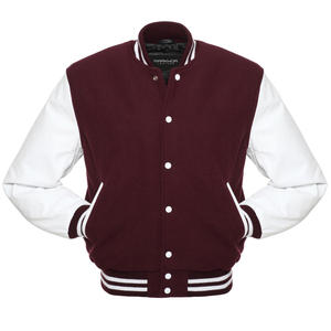 Chaqueta de tarifa VarsityWholesale de relleno de invierno para hombre, chaqueta con letras personalizadas de fábrica, chaquetas Varsity Bomber Letterman con bordado - Product Image 1