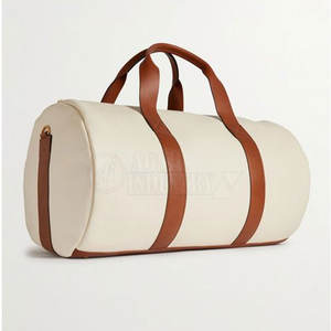 Sacs de voyage en cuir personnalisés avec logo, fermeture éclair, légers, grande capacité, sacs de sport - Product Image 2