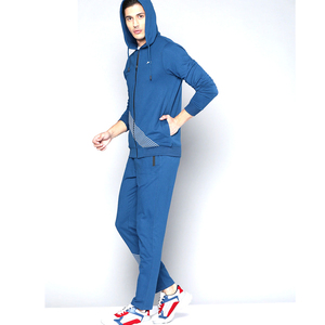 Survêtement de football solide bleu marine personnalisé 2025 pour hommes Offre Spéciale survêtement personnalisé pour hommes le meilleur matériel - Product Image 2