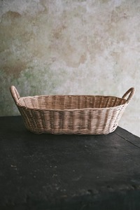 Panier ovale tissé à la main, paniers de rangement en rotin naturel, multifonctionnels, modernes, fabriqués au Vietnam - Product Image 2