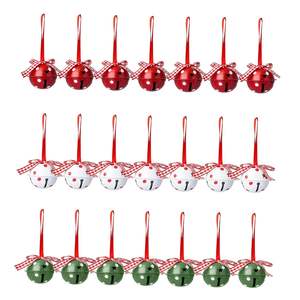 Nuevos adornos decorativos, Cascabel navideño de metal para árbol de Navidad, decoración de pared del hogar, año nuevo X árbol de Navidad, forma de vacaciones - Product Image 3