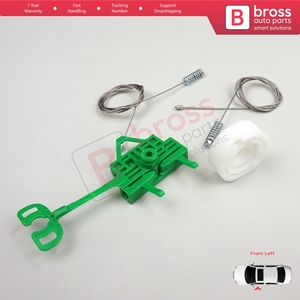Juego de Reparación de Elevalunas Eléctrico BWR391, Puerta Delantera Izquierda para Linea 323 110 2007-2018 51892561 - Product Image 5