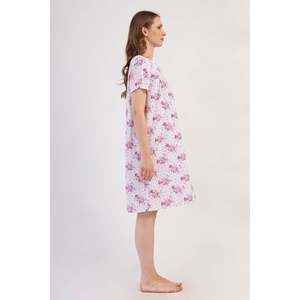 Chemise de nuit courte pour femme, vêtement de nuit de longueur courte - Product Image 6