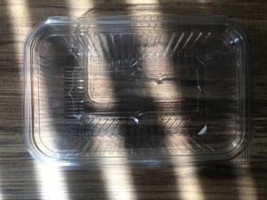 High Quality Household Kitchenware HoReCa Disposable Hinged PET 1000cc Take Out <b>Plastic</b> Jam Honey Fruit Salad Food Packaging - Product Image 4