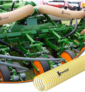 Haute demande Durable clair Flexible PVC renforcé semoir à Air Helix tuyau d'aspiration 2-4 pouces haute pression irrigation agricole - Product Image 1