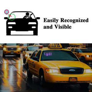 Nouvelle lumière de taxi universelle LED USB pour décorations de voiture, accessoires de conversion de couleur - Product Image 3