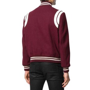 Vestes d'hiver OEM de High Street personnalisées pour hommes, design universitaire de baseball à manches longues, vente à l'état neuf au Pakistan - Product Image 4